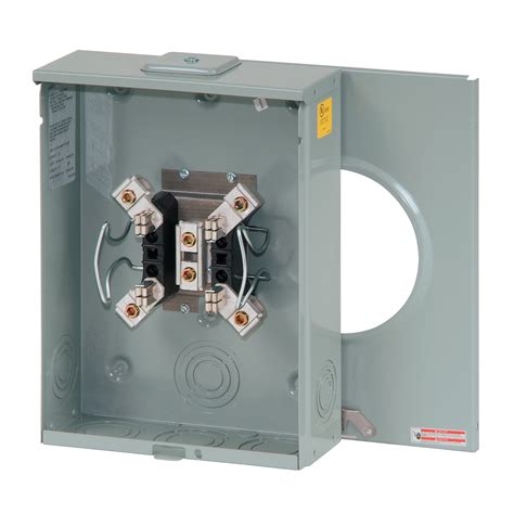 electric meter box flange|Meter Sockets & Mounting Assemblies .